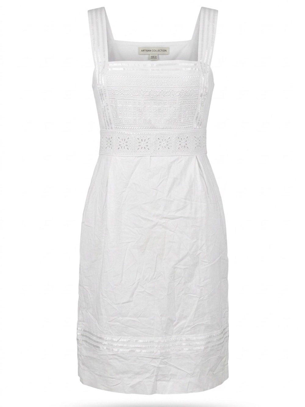 catherine malandrino cocktail dress White Eyelet Midi dSize_fL B Darlin Juniors Sweetheart Pattern:Royal Palm Way Tulle